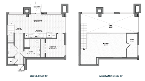 a floor plan of a house